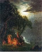 Campfire Site, Yosemite Albert Bierstadt